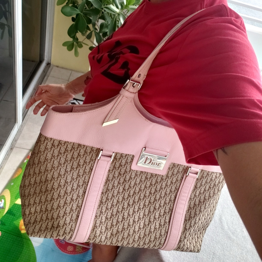 ๐DIOR๐ Diorissima leather&canvas monogram bag - Picture 8 of 8